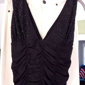 Kay Celine fitted top with sequins